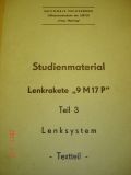 Dienstvorschrift Lenkrakete 9 M 17 P